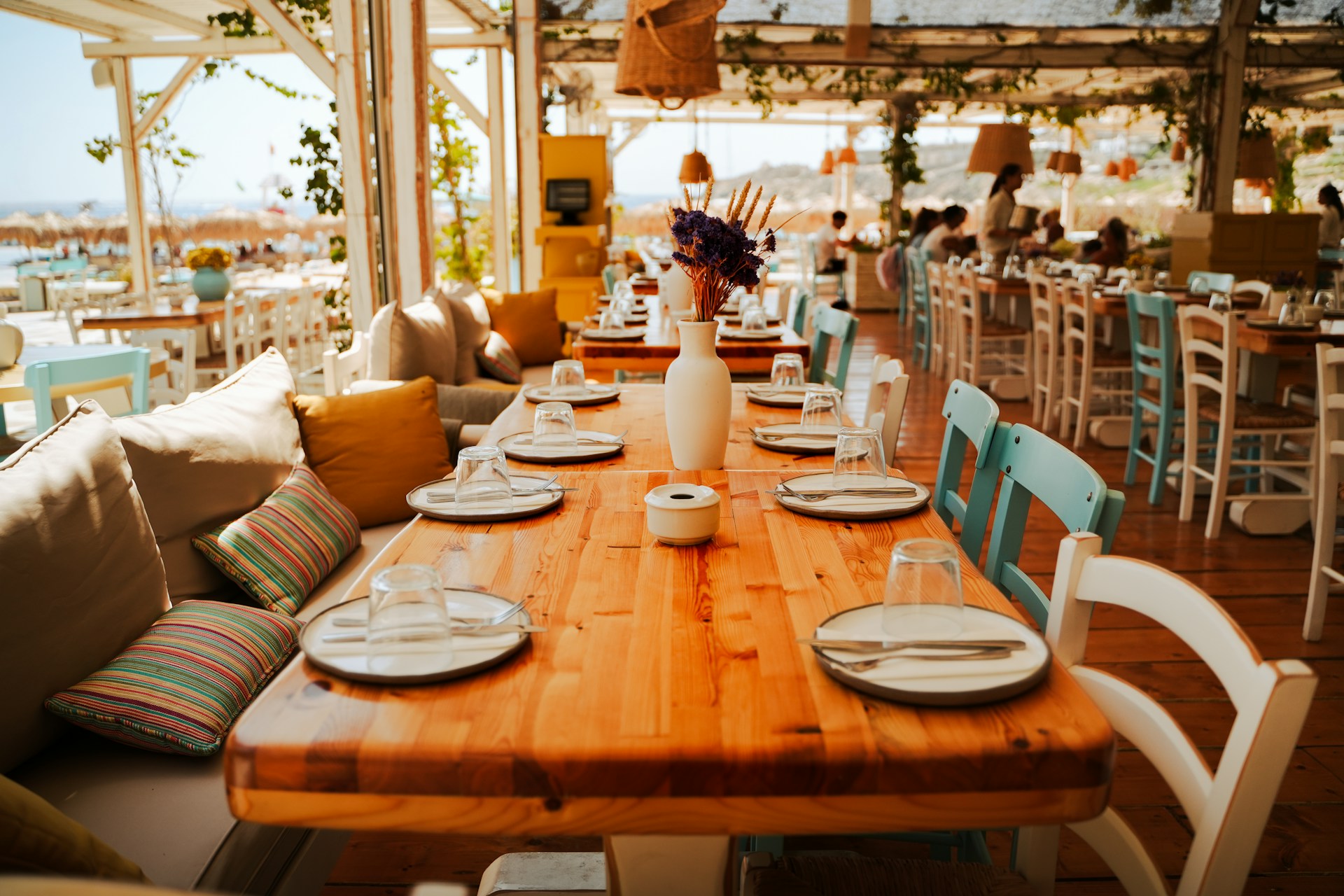 Reservations · restaurant & beach